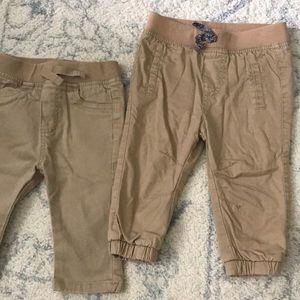 6-9M Boys Khaki pants
